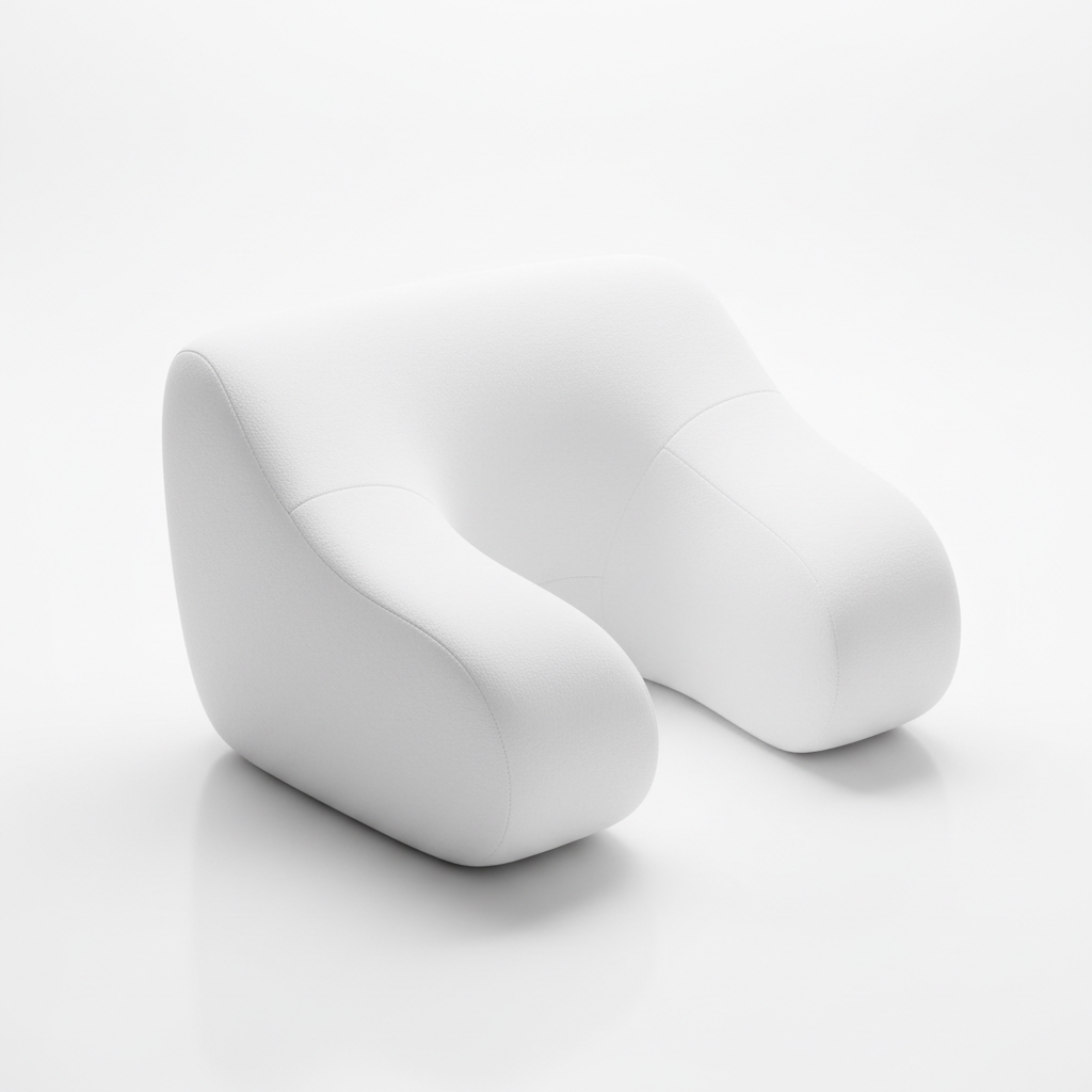 Neck Pillow - White