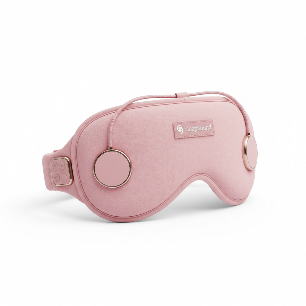 3D Eye Mask Bluetooth 5.0 - Pink