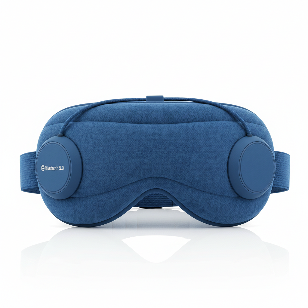 3D Eye Mask Bluetooth 5.0 - Blue