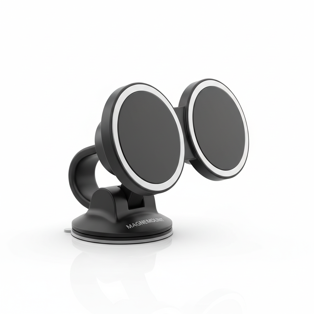 Mobile Phone Holder Double-Sided Car Mount Magnetic